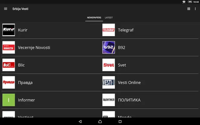 Serbia News | Srbija Vesti android App screenshot 11
