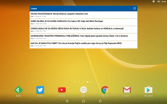 Serbia News | Srbija Vesti android App screenshot 12