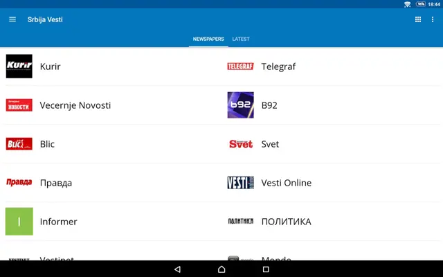 Serbia News | Srbija Vesti android App screenshot 15