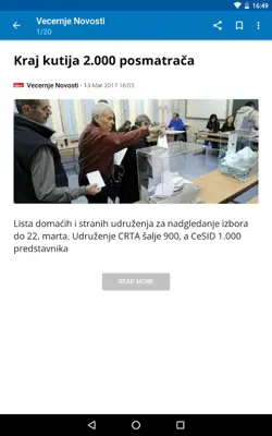 Serbia News | Srbija Vesti android App screenshot 5