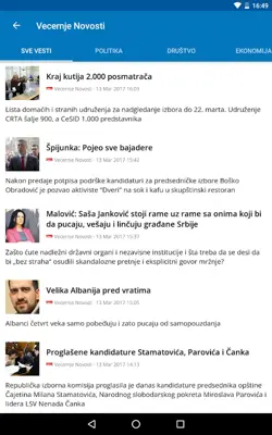 Serbia News | Srbija Vesti android App screenshot 6