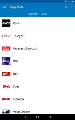 Serbia News | Srbija Vesti android App screenshot 7